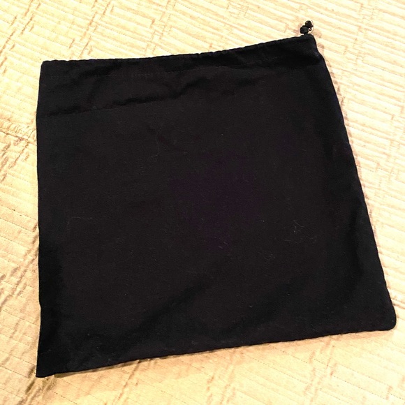 Rag & Bone New York Black Canvas Drawstring Dust Bag Medium Sized - Picture 2 of 4
